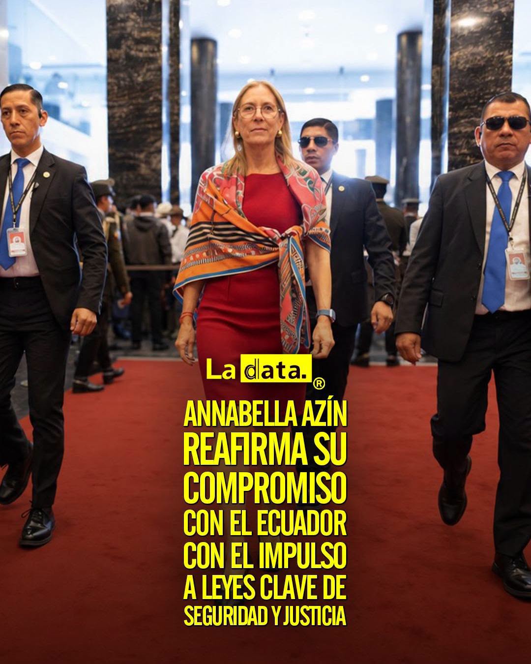 @ladataec👈 ‎ ‎#ladata #TendenciaPolítica #AsambleaNacional #AnnabellaAzín