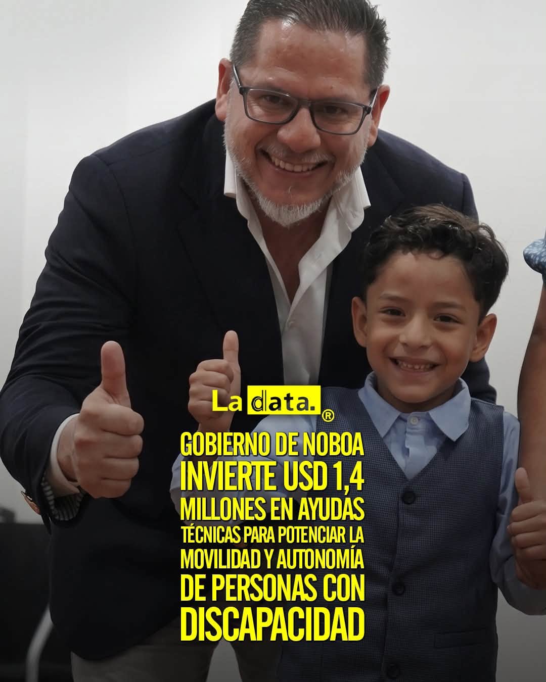 @ladataec 👈 ‎ ‎#ladata #TendenciaPolítica #DanielNoboa #Salud
