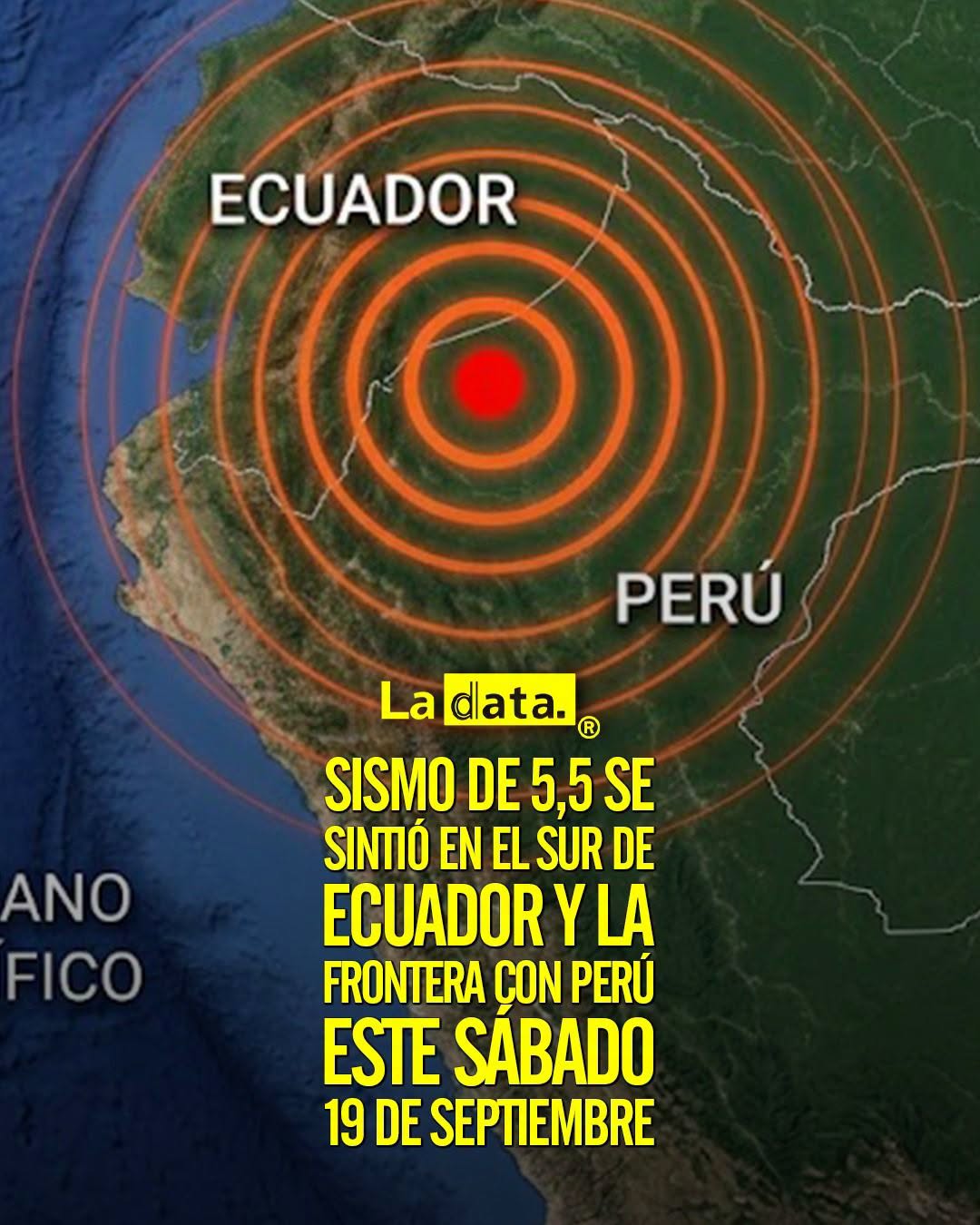@ladataec #ladata #TendenciaPolítica  #Sismo #Ecuador