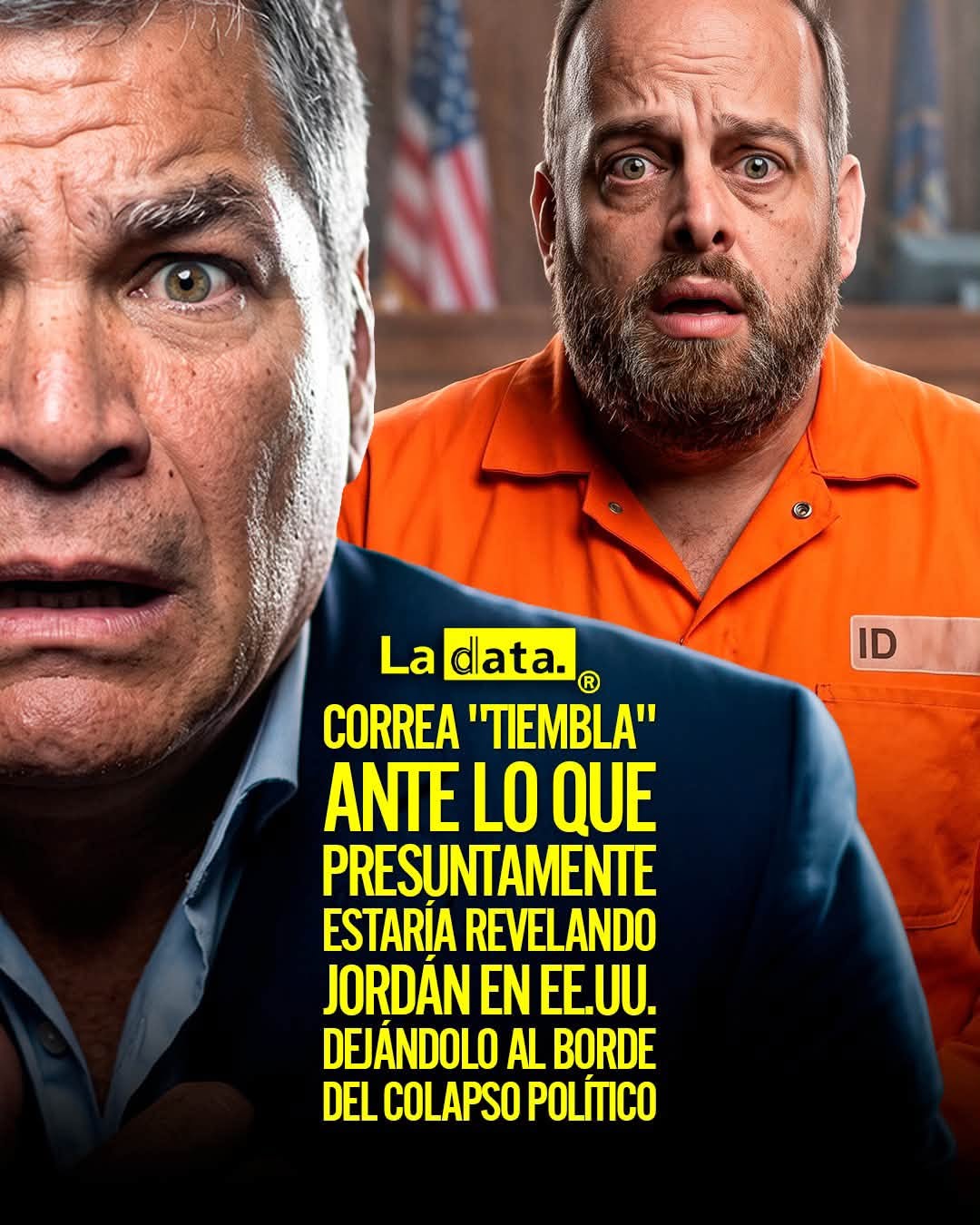 @ladataec 👈 ‎ ‎#ladata #TendenciaPolítica #RafaelCorrea #XavierJordán