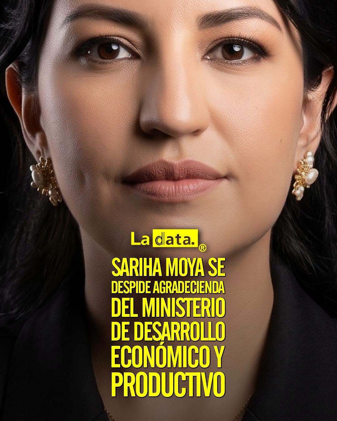 @ladataec👈 #ladata #TendenciaPolítica #DanielNoboa #SarihaMoya