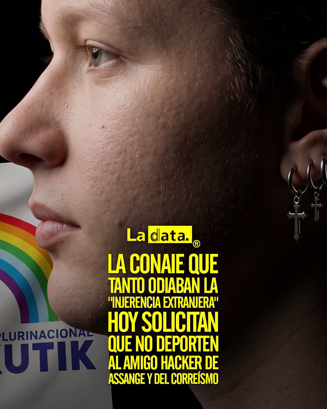 @ladataec👈 ‎ ‎#ladata #TendenciaPolítica #Conaie #OlaBini