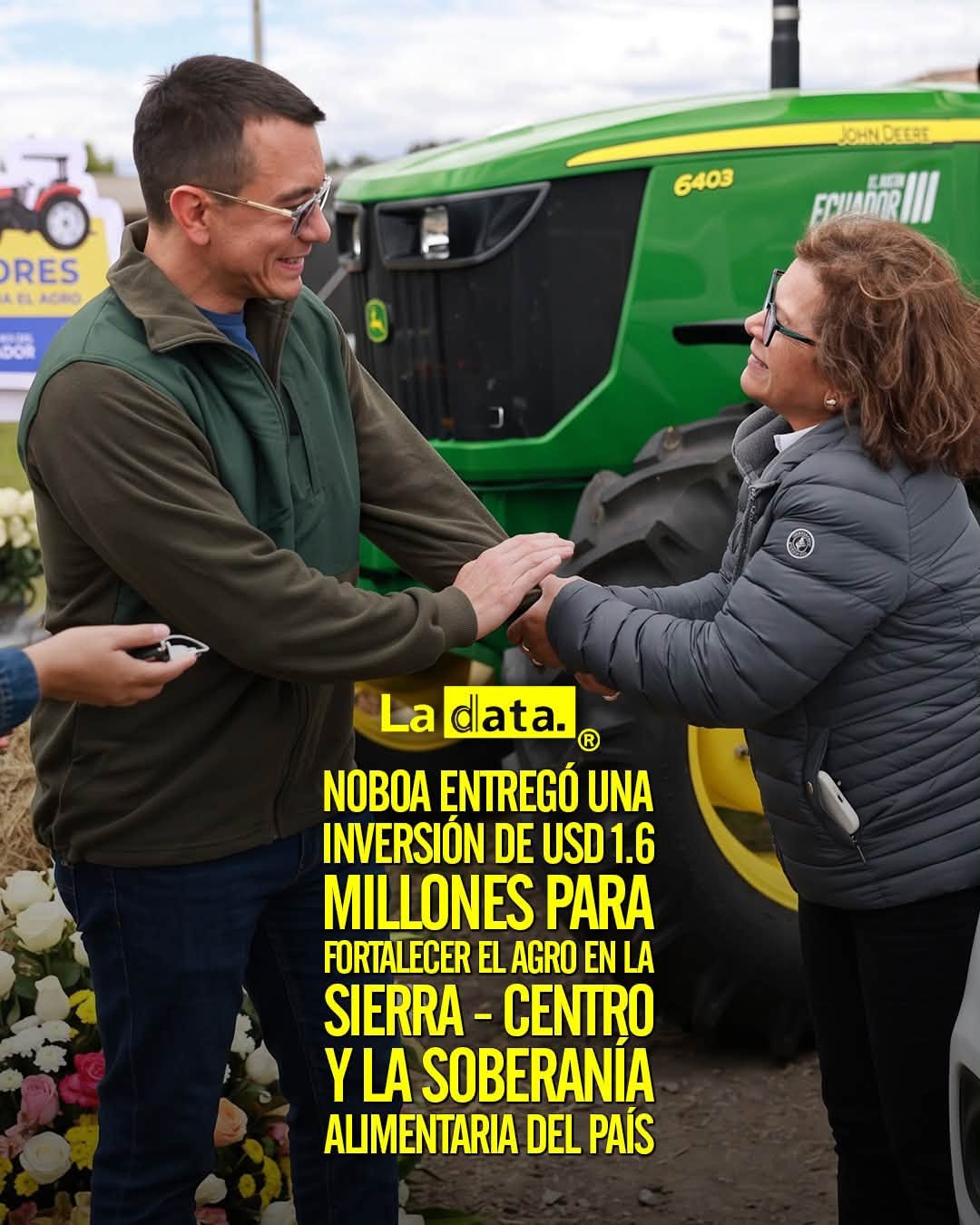 @ladataec  #ladata #TendenciaPolítica #DanielNoboa #Latacunga