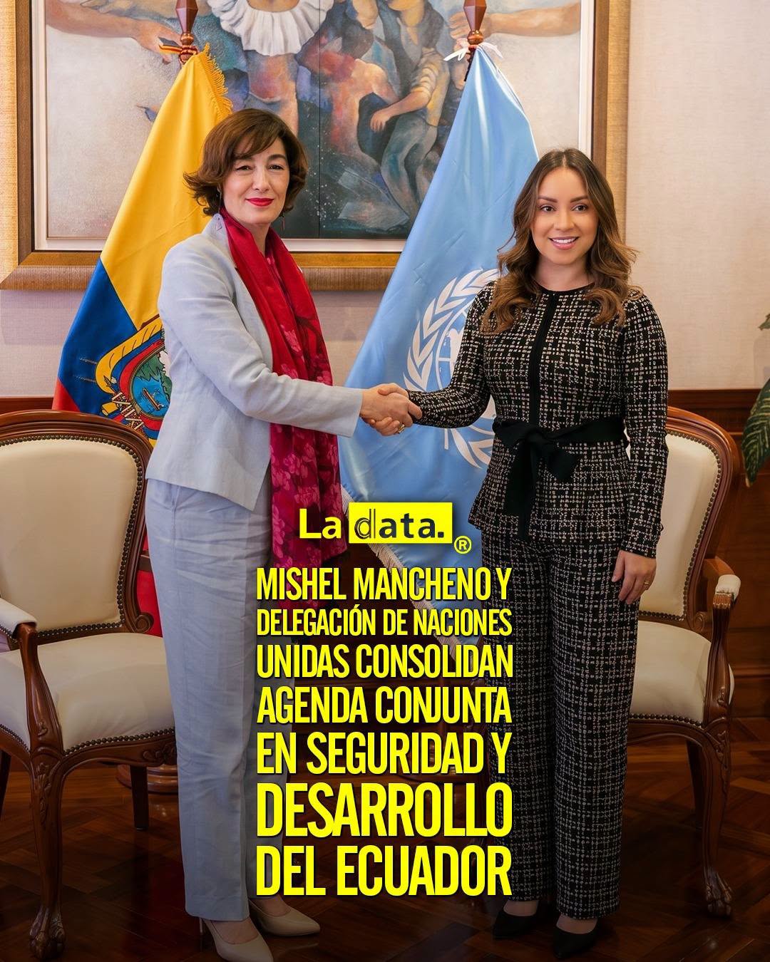 @ladataec 👈 ‎ ‎#ladata #TendenciaPolítica #MishelMancheno #Asamblea