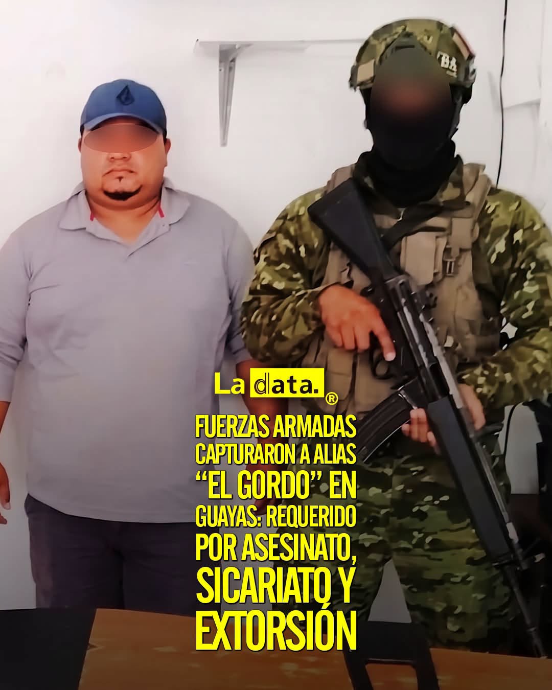 @ladataec 👈 ‎ ‎#ladata #TendenciaPolítica #AliasGordo #FuerzasArmadas