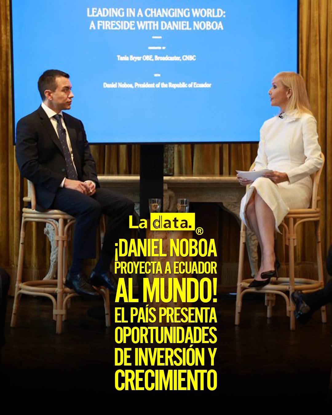 @ladataec👈 #LaData #TendenciaPolitica #DanielNoboa #Ecuador #GoalsHouse