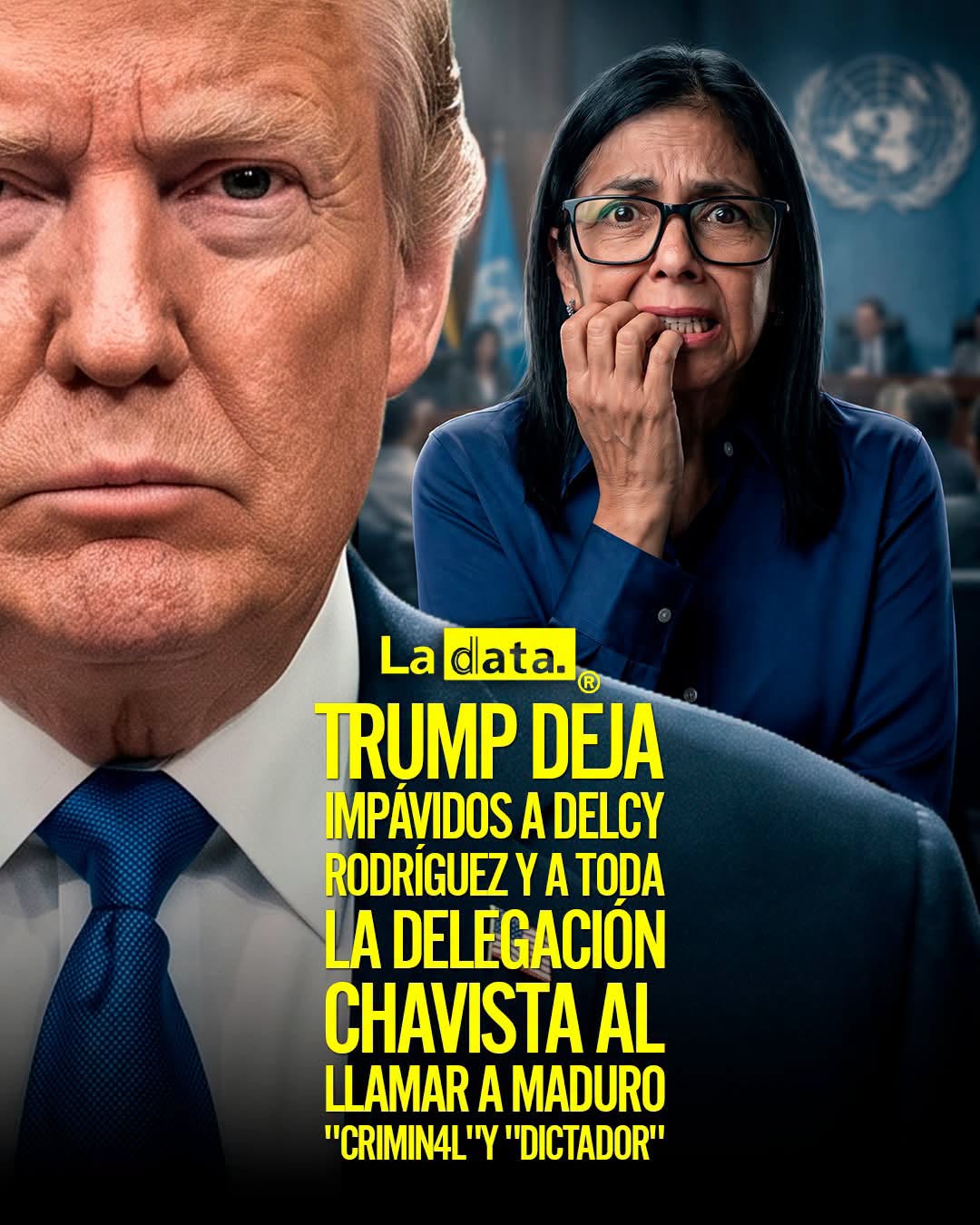 @ladataec 👈 ‎ ‎#ladata #TendenciaPolítica #DonaldTrump #NicolásMaduro