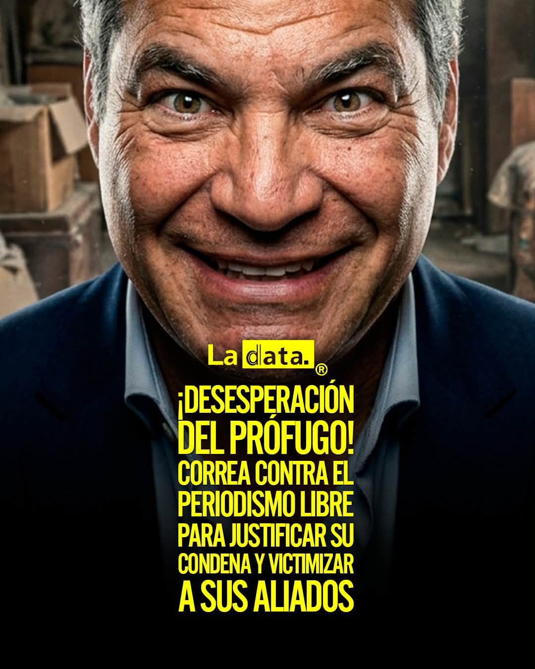 @ladataec 👈 #ladata #TendenciaPolítica #RafaelCorrea #Ecuador
