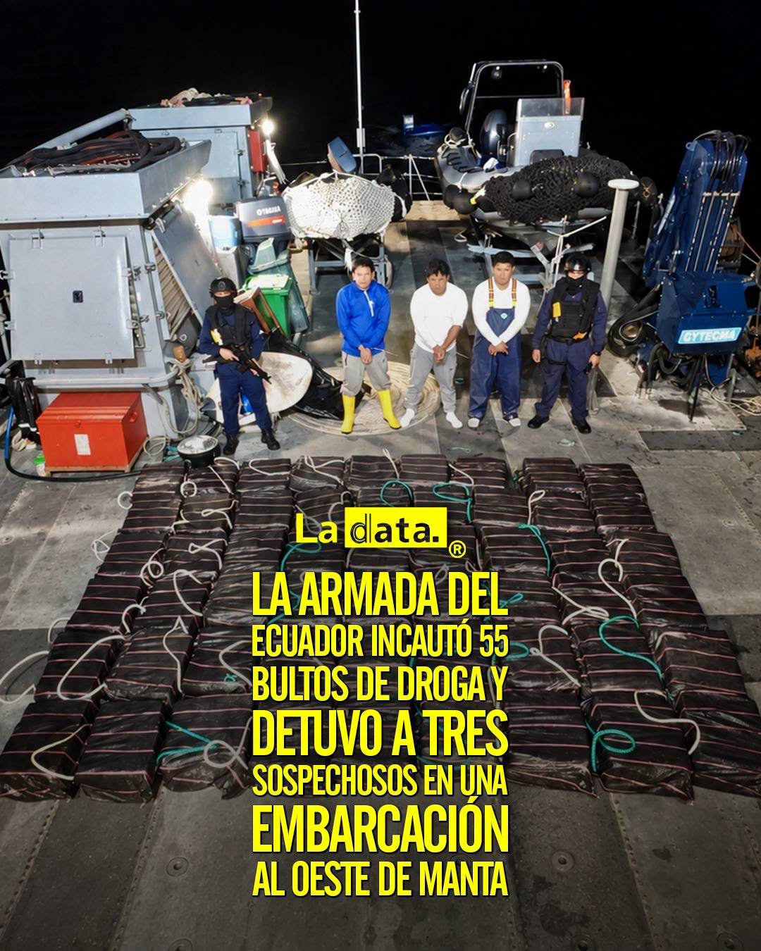 @ladataec 👈 ‎ ‎#ladata #TendenciaPolítica #ArmadaDelEcuador #Manta