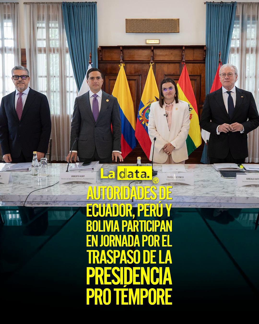 @ladataec👈 #LaData #TendenciaPolitica #CAN #Diplomacia