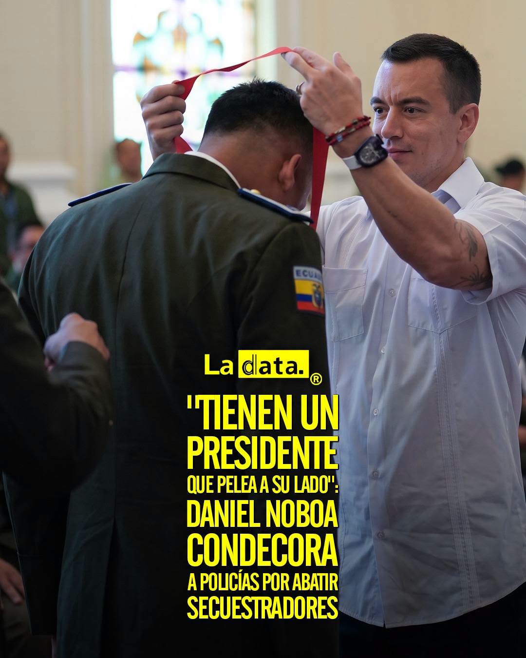 @ladataec 👈 #ladataec #tendenciapolitica #danielnoboa #elnuevoecuador