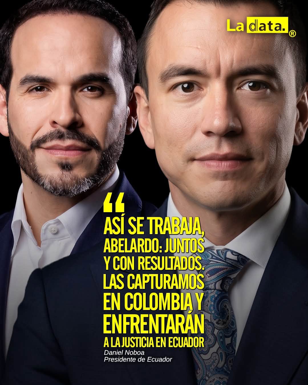@ladataec  #ladata #TendenciaPolítica #DanielNoboa #AbelardoDeLaEspriella