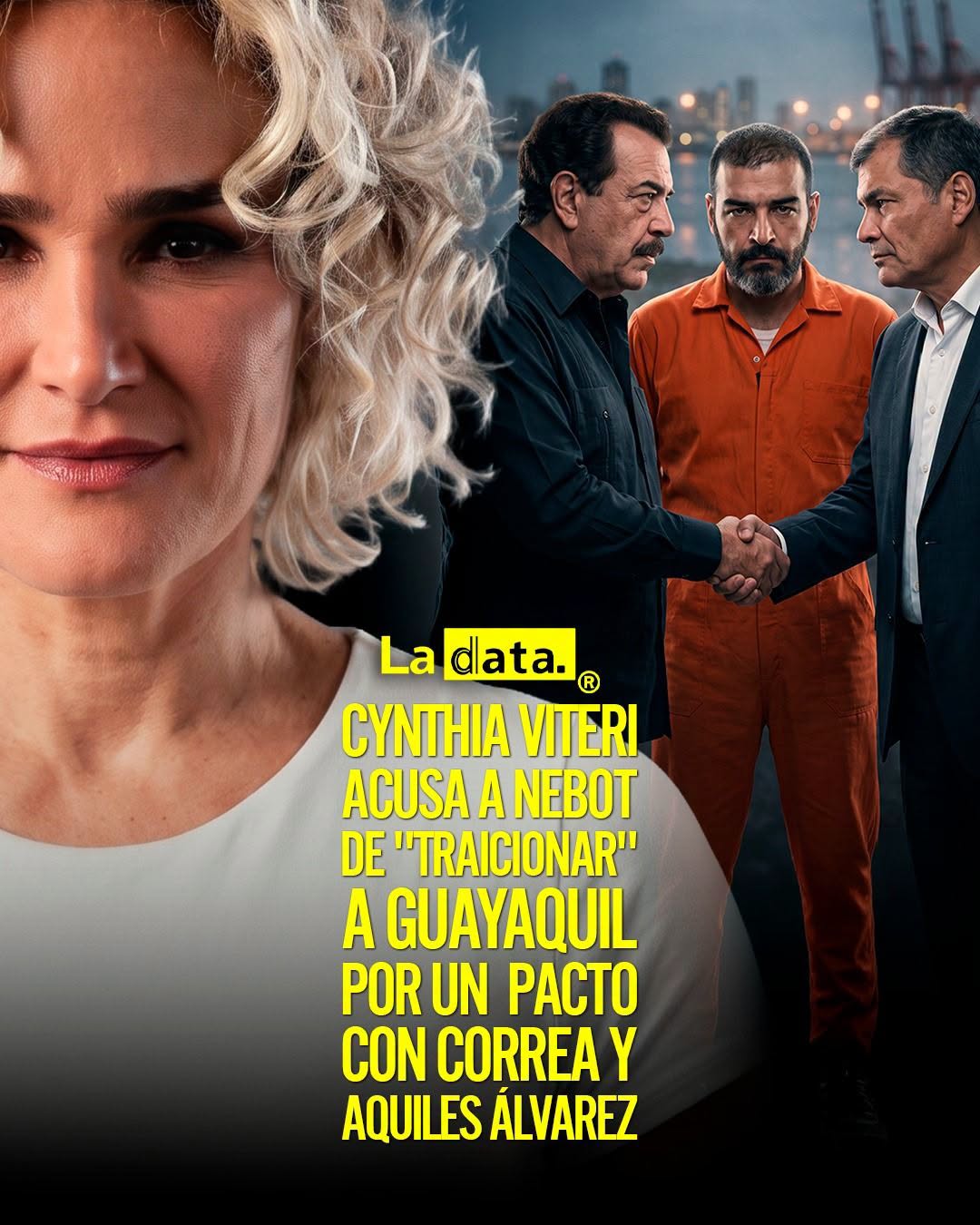 @ladataec👈 #LaData #TendenciaPolitica #Guayaquil #CynthiaViteri