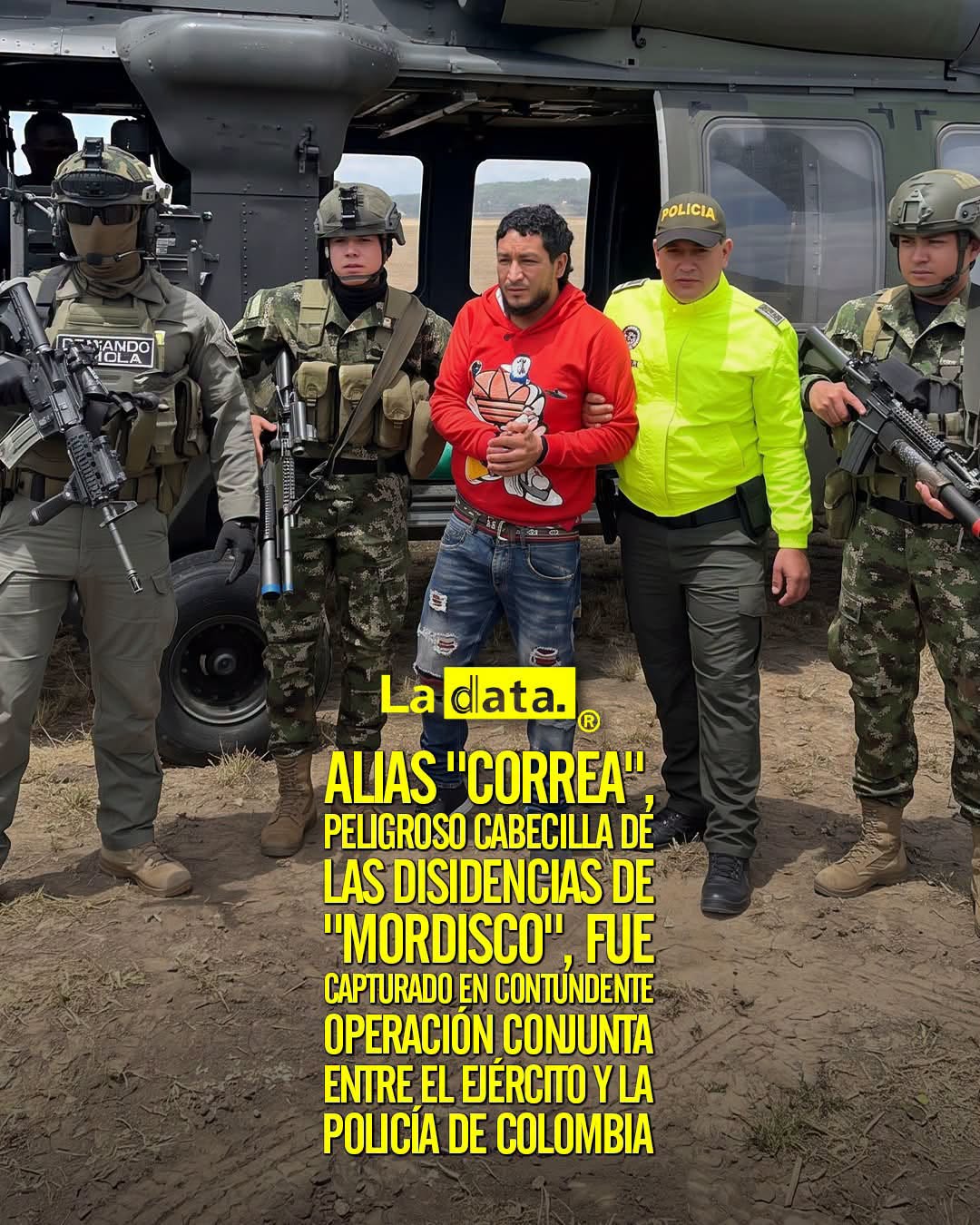 @ladataec 👈 ‎ ‎#ladata #TendenciaPolítica #Colombia #AliasCorrea