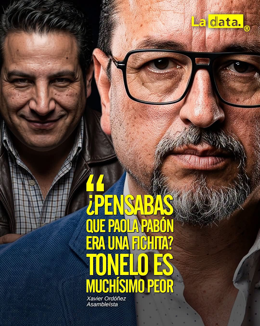 @ladataec👈 #ladata #TendenciaPolítica #AlejandroTonelo #XavierOrdóñez