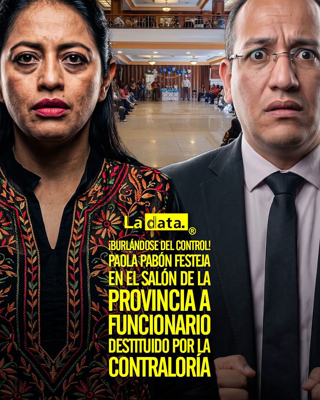 @ladataec 👈 #ladataec #tendenciapolitica #prefecturadepichincha #paolapabon